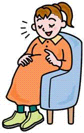妊婦のイラスト
