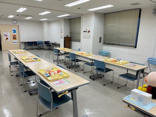 ハッピー講座5か月児会場レイアウト