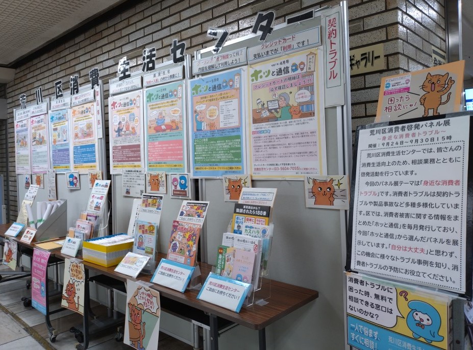展示の様子