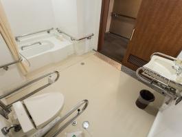 バリアフリー対応の客室バス・トイレの写真