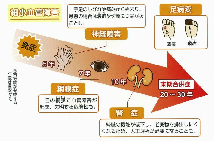 細小血管障害の図