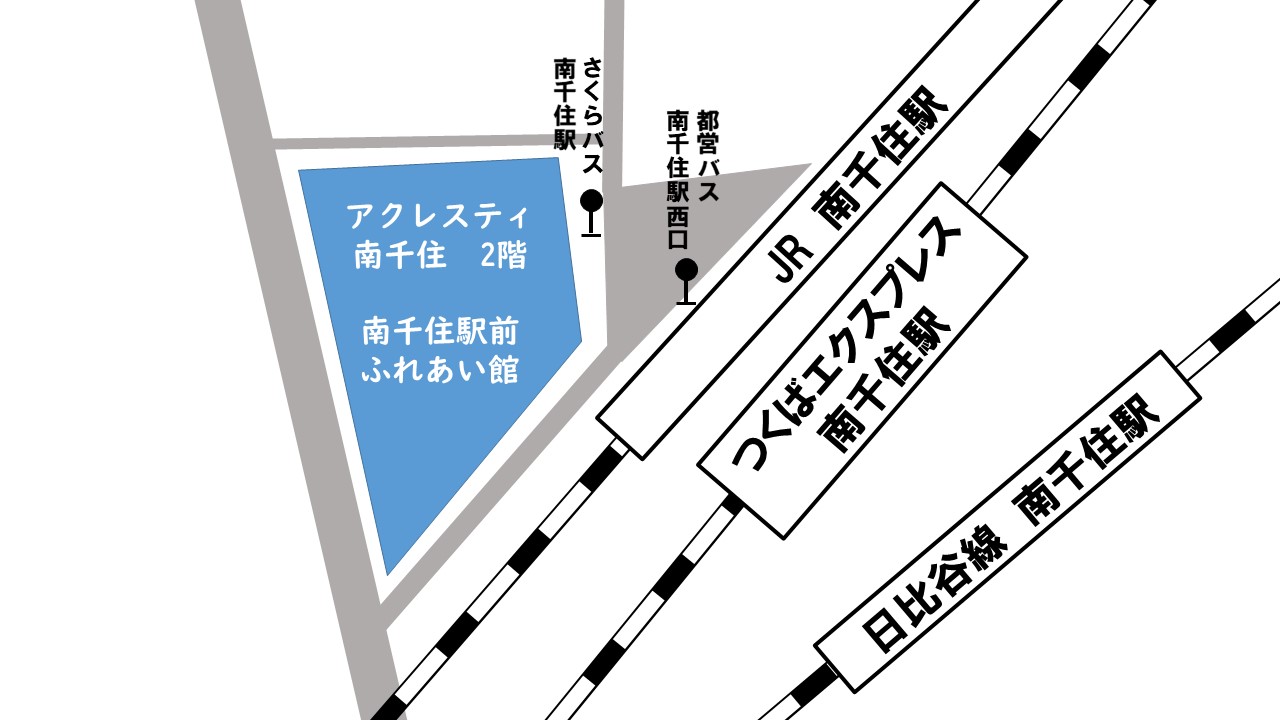 南千住駅前ふれあい館地図