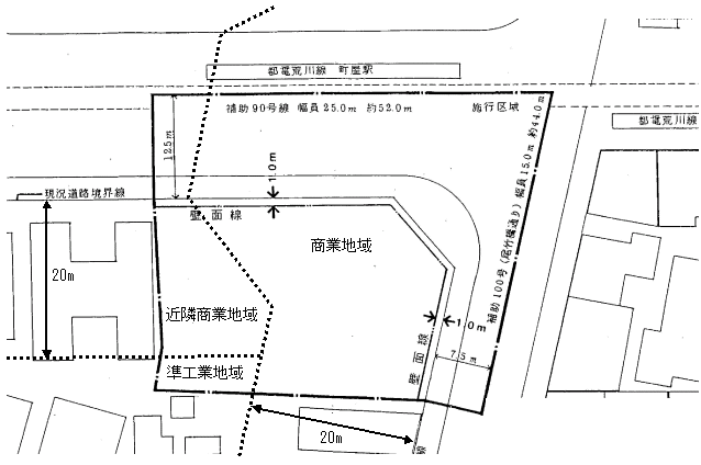 壁面の位置の制限