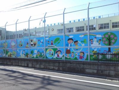 宮前小学校の壁画