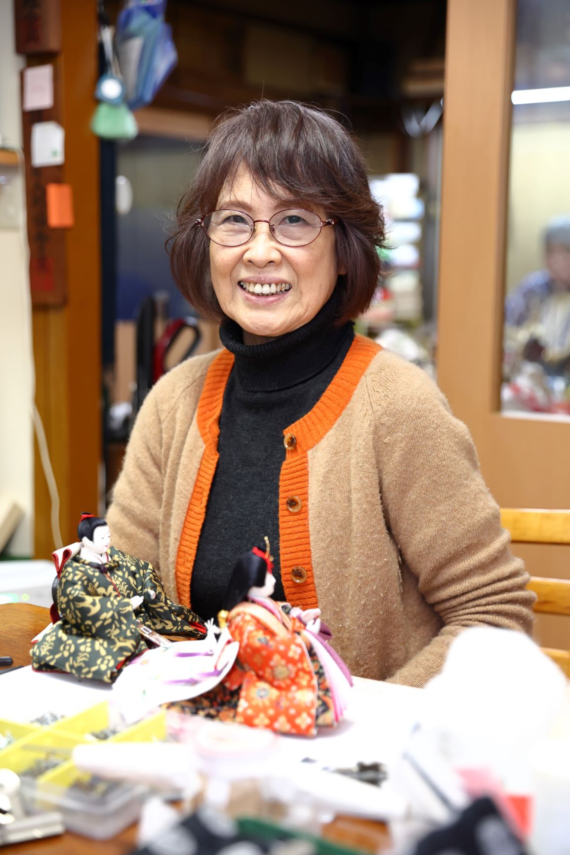 衣裳着人形・竹中温恵さん