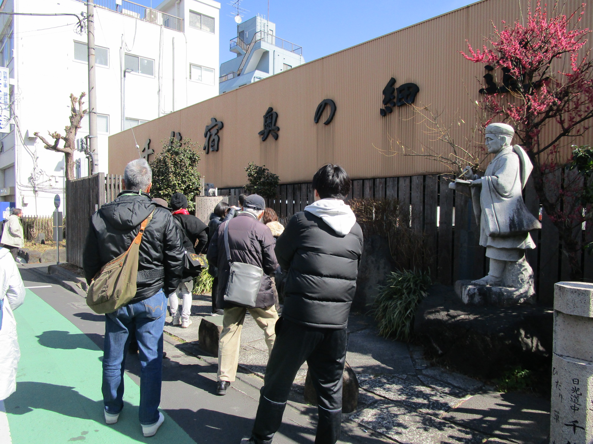 西チームの路地あるき