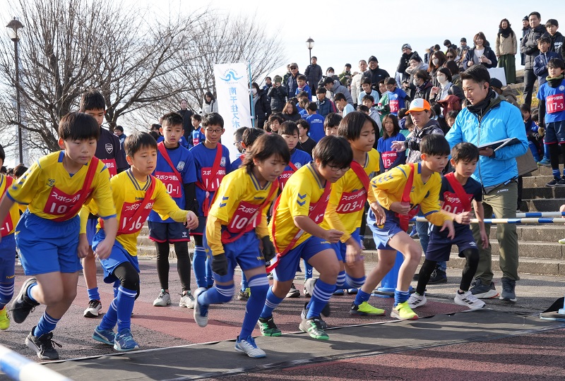 小学生男子のスタート