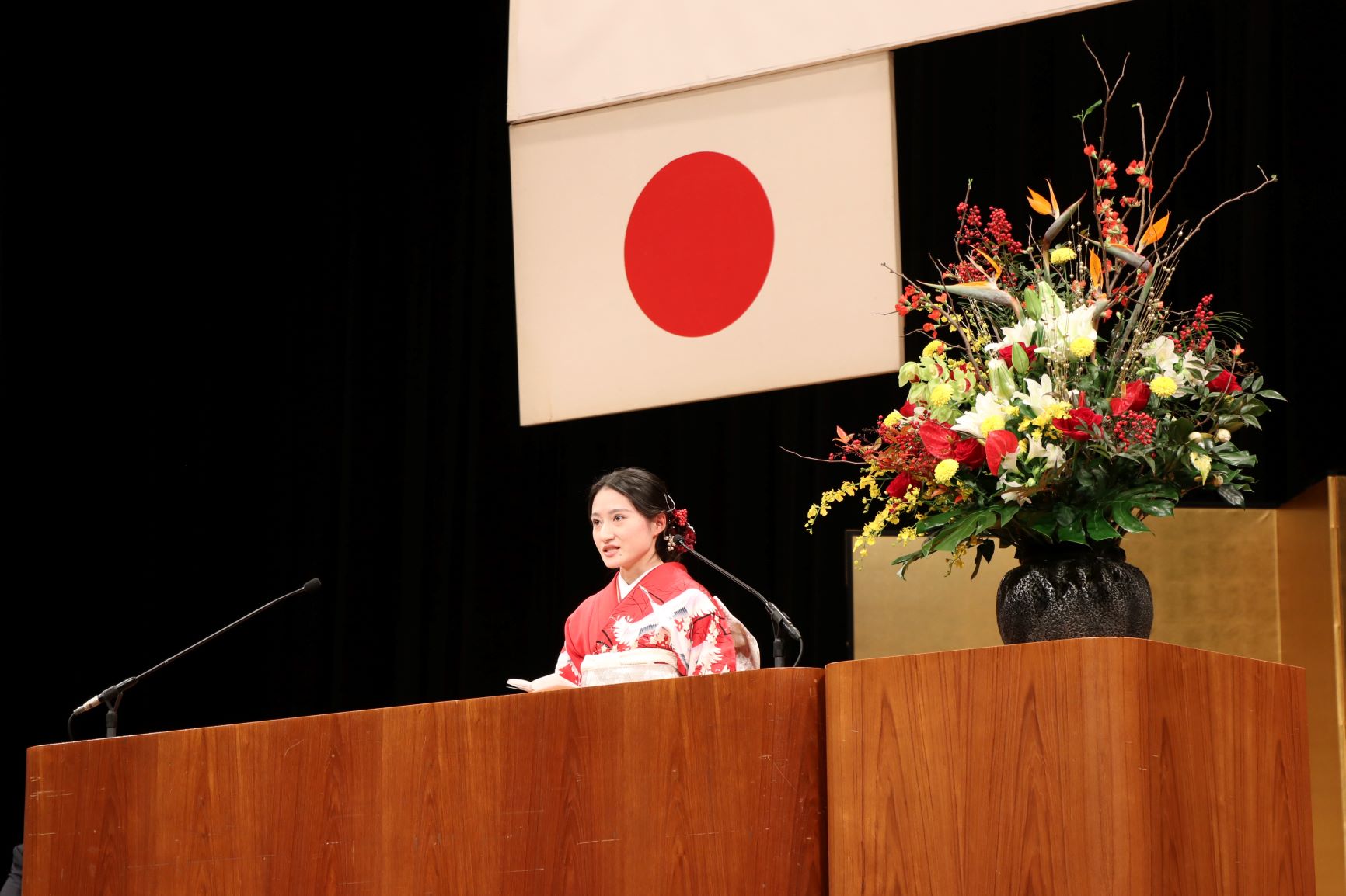 二十歳の代表者挨拶