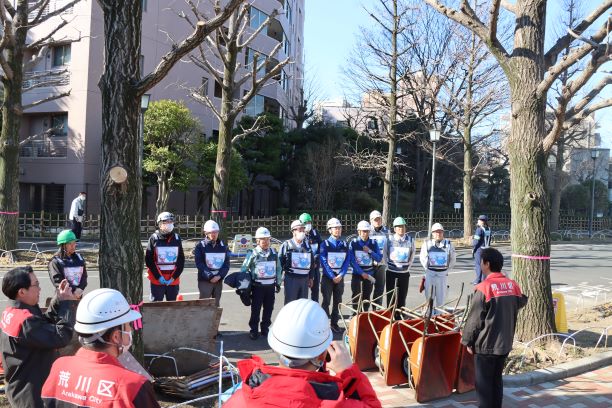滝口区長の挨拶