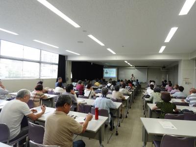 会場の様子。多くの方にご参加いただいた。