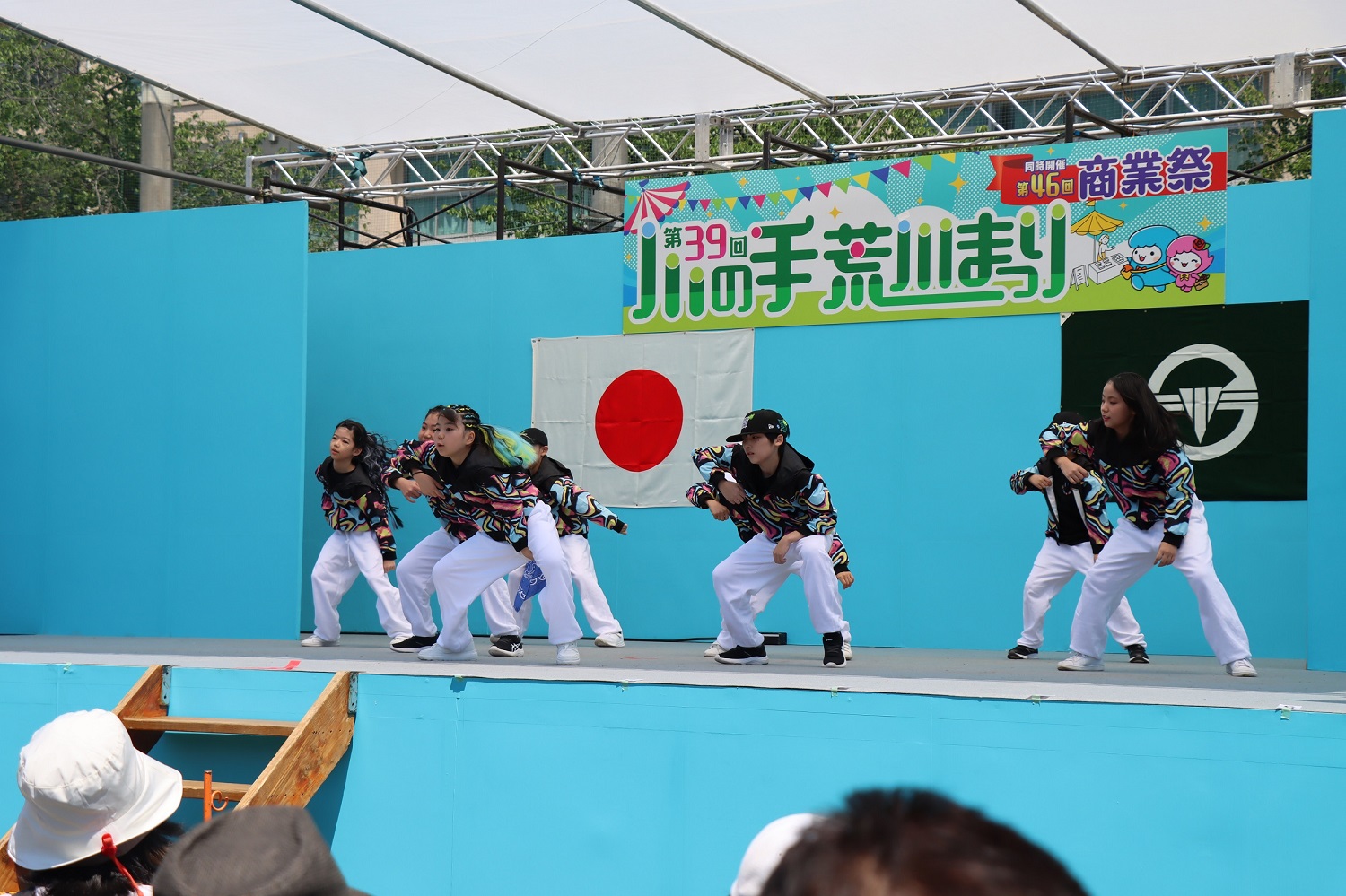 小学生によるHIPHOPダンス