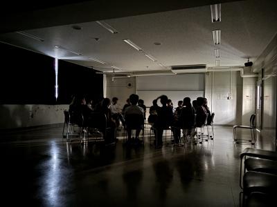 「よるのがっこうくらやみ探求ゲーム」当日の様子3