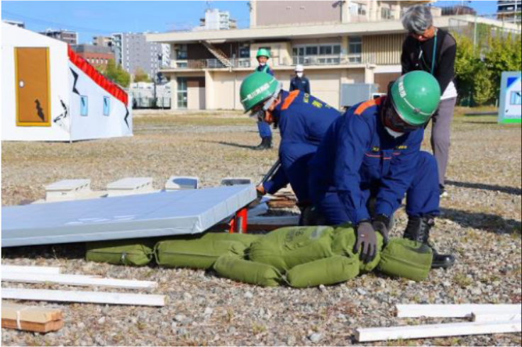 荒川消防団＿団点検1