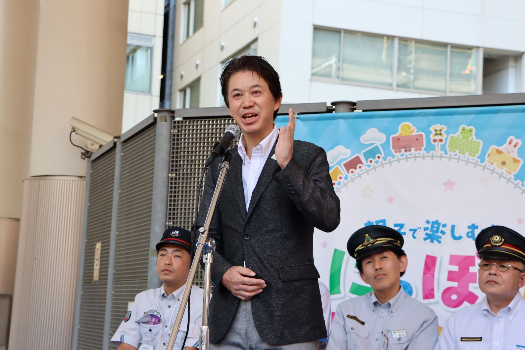 滝口区長のあいさつ