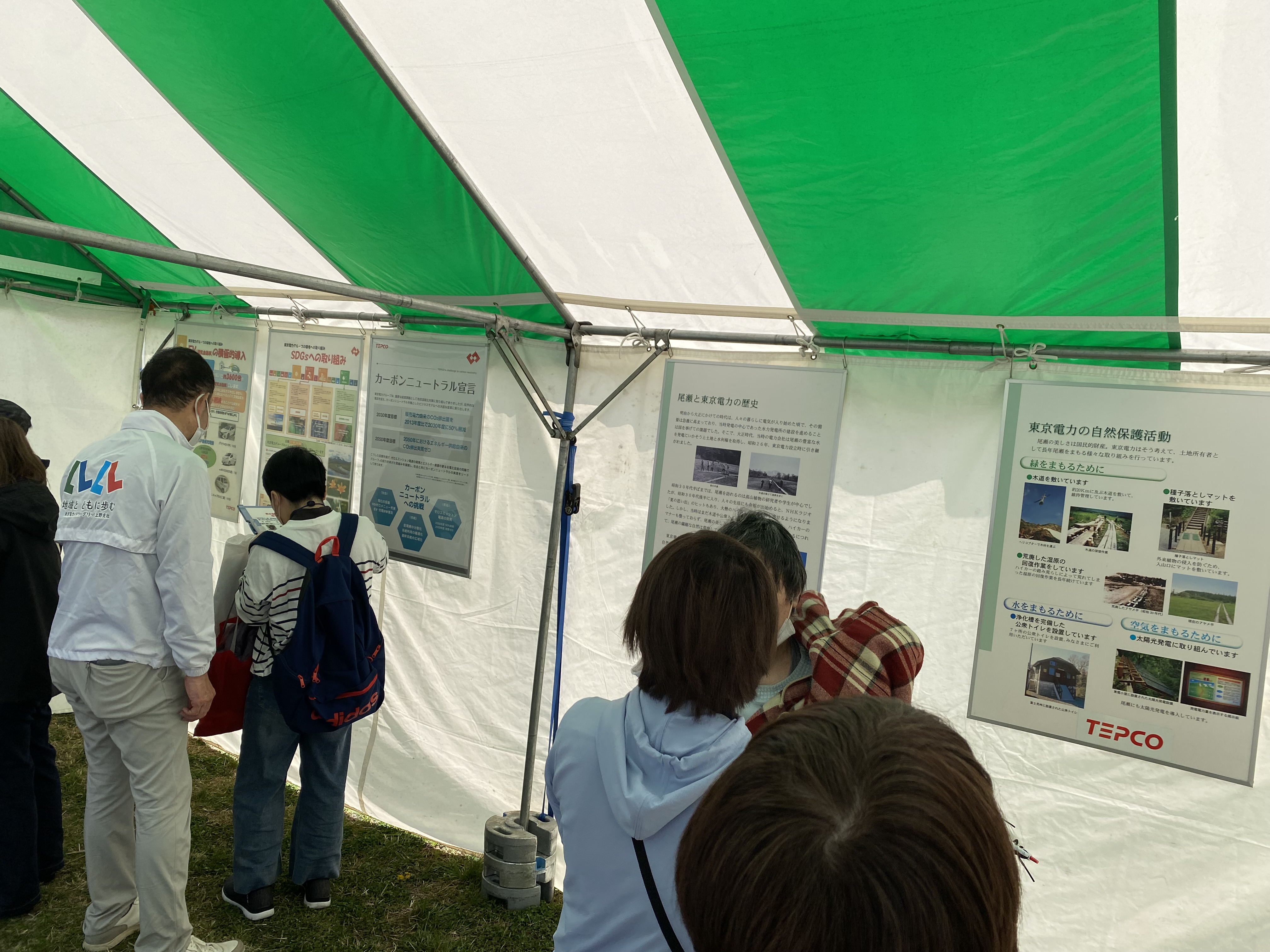 シダレザクラ祭り出展の様子2