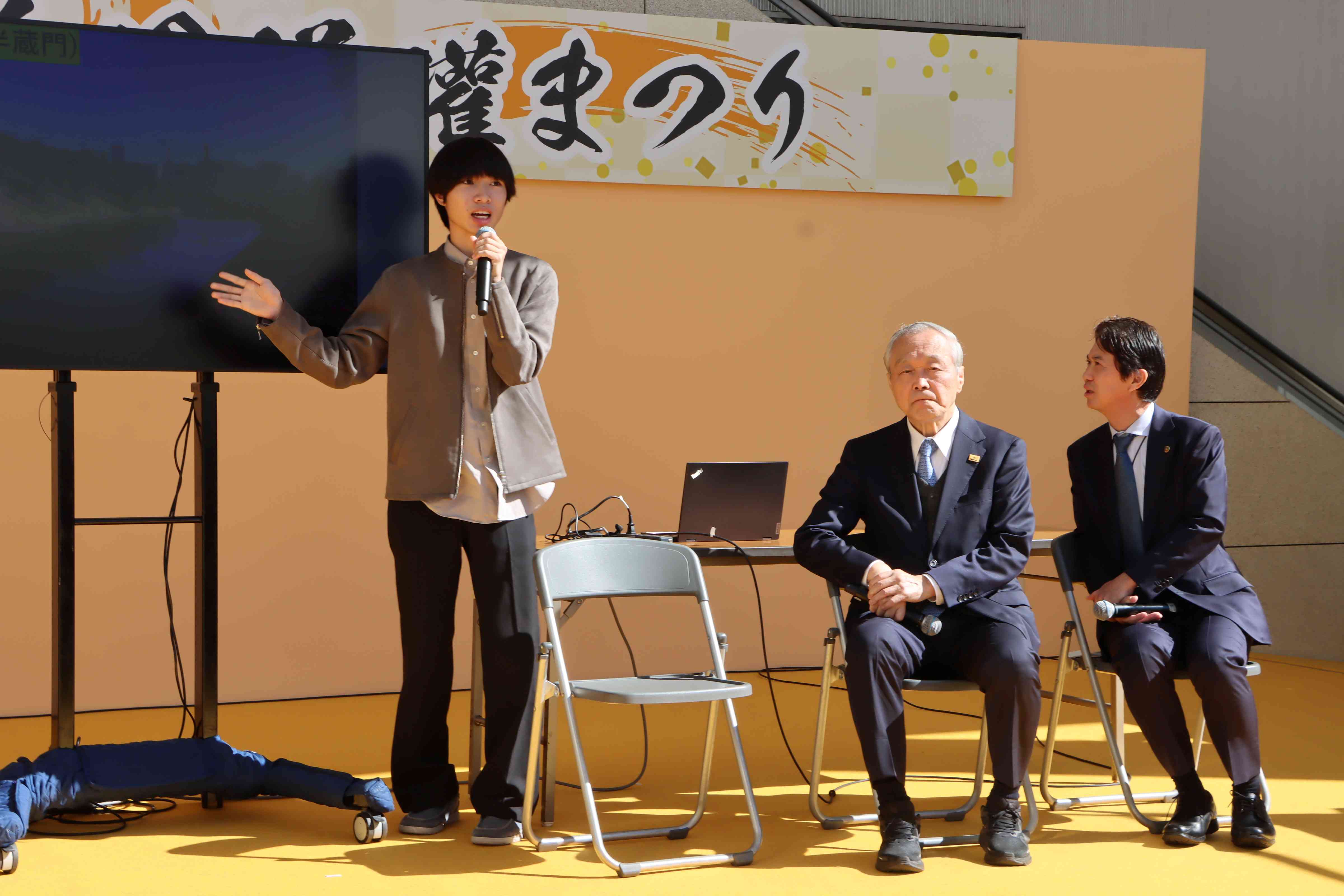 「お城博士ちゃん」こと栗原響大さんトークイベント