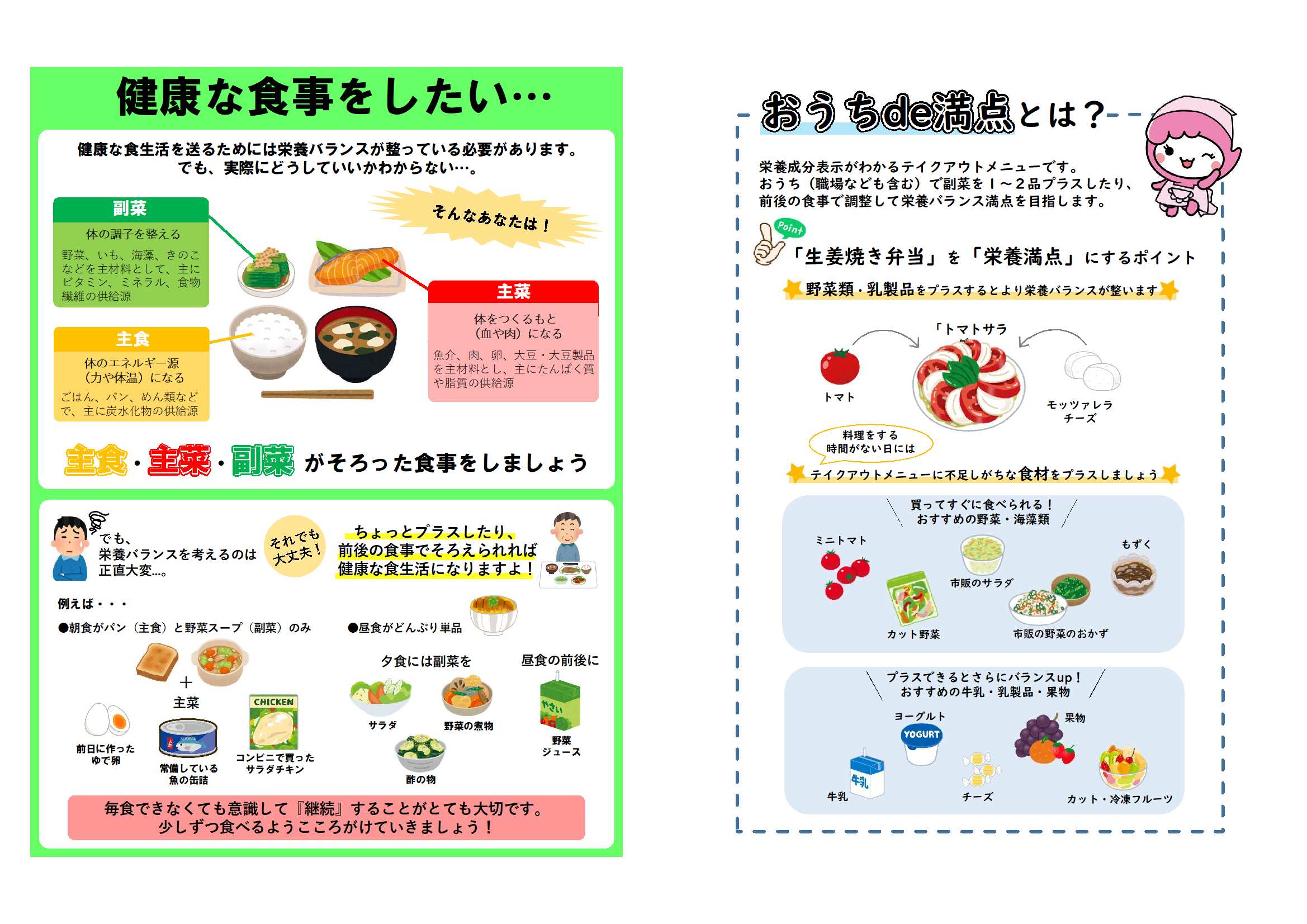 栄養満点ポイント