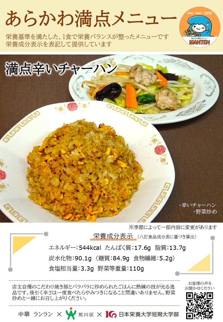 メニューポスター画像