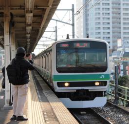 現在の三河島駅ホーム