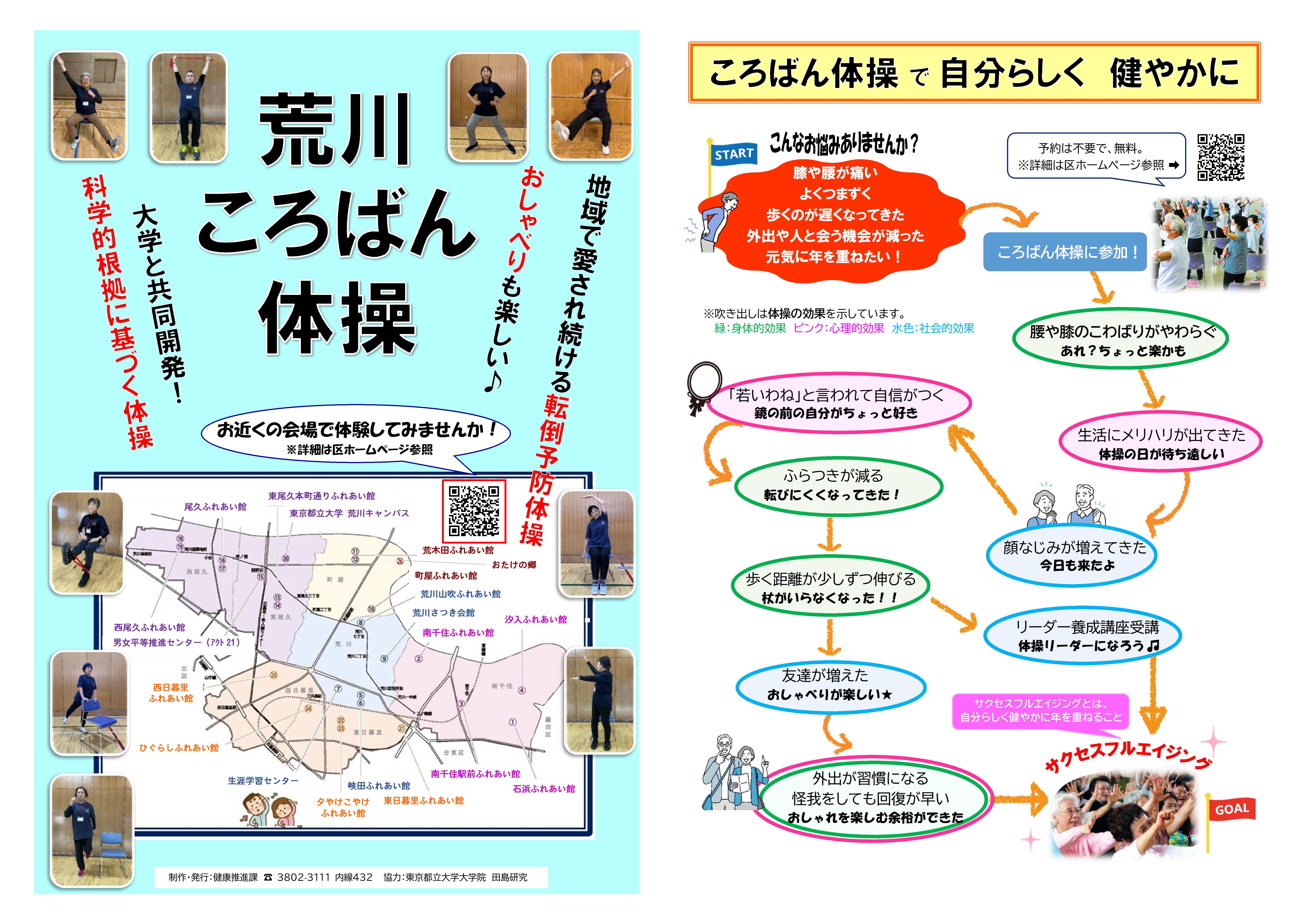 ころばん体操ポスター