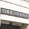 日暮里区民事務所看板