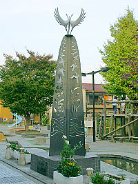 「八幡堀モニュメント」